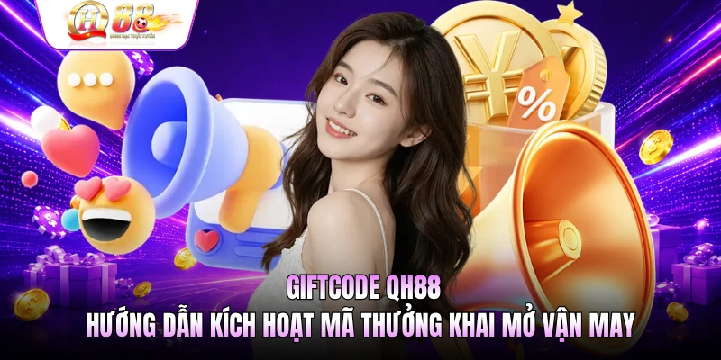 Giftcode QH88 - Hướng Dẫn Kích Hoạt Mã Thưởng Khai Mở Vận May
