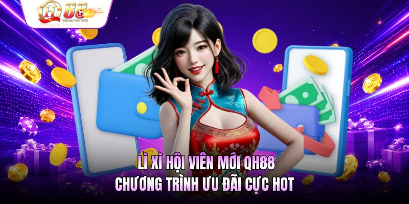Lì Xì Hội Viên Mới QH88 - Chương Trình Ưu Đãi Cực Hot